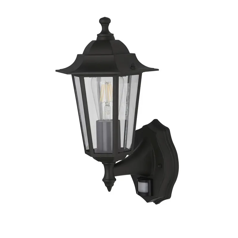 Shop Nu Searchlight Wandlamp Alex - Zwart