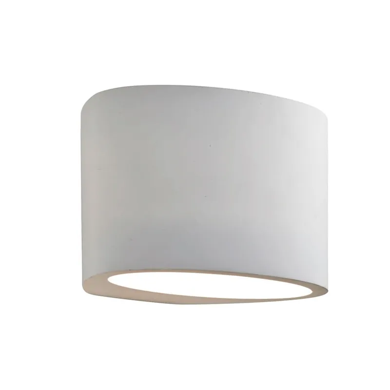 Searchlight Wandlamp Plaster 8721 - Wit Alleen Vandaag