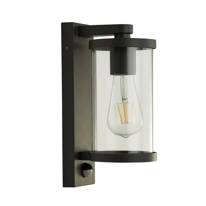 Express Levering Searchlight Wandlamp Wapo Sensor - Zwart