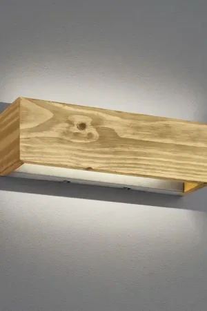 Uitverkoop Trio Leuchten Wandlamp Brad II - Hout