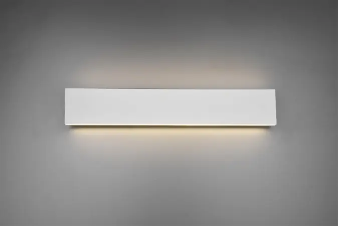 Trio Leuchten Wandlamp Concha 47cm - Mat Wit - Verpakkingschade Actieprijs