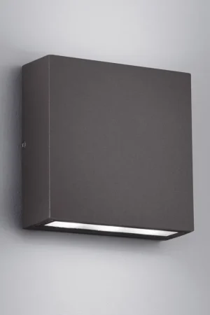 Trio Leuchten Wandlamp Thames - Antraciet Aanbieding