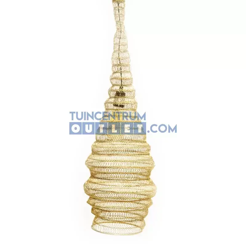 Uitverkoop Hanglamp E27 Cruz L messing