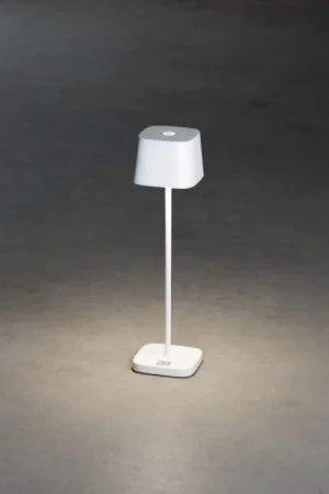 Caprimini usb oplaadbaar accu wit Direct Beschikbaar