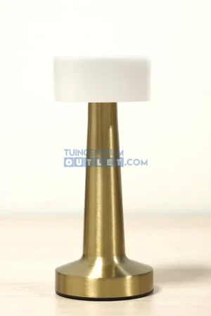 Tafellamp lampa mtl d9h21 gd/wt bo Gereduceerde Prijs