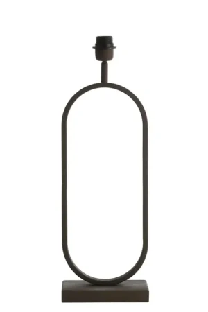 Beperkte Voorraad Lampvoet jamiri l20b13h55cm brn