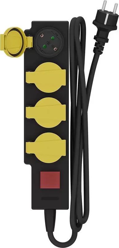 Korting Contactdoos ip44 4-v