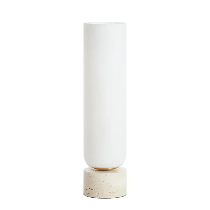 Tafellamp rylano glas d12h47cm wt Laatste Kans