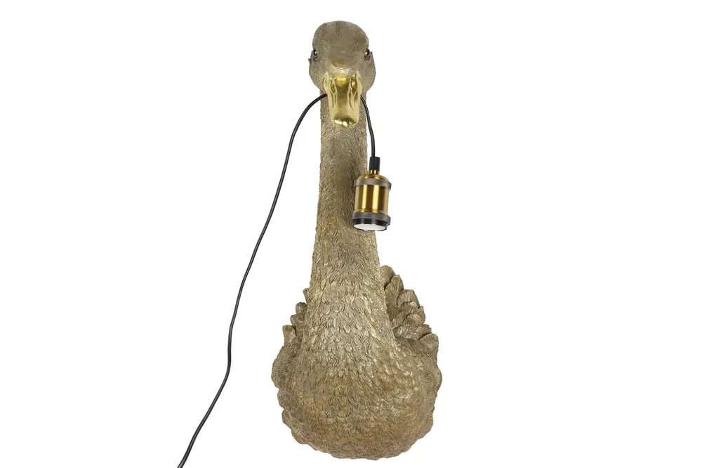 Tijdelijk Beschikbaar Wandlamp Zwaan Orwell 23 Goud Polystone Countryfield