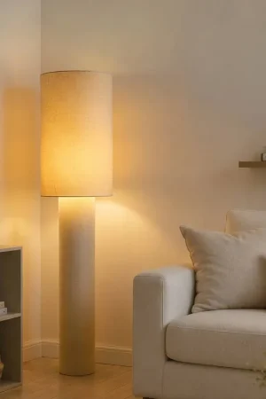 NOUS Living vloerlamp Daniel (Ø40x150 cm) Direct Verzonden