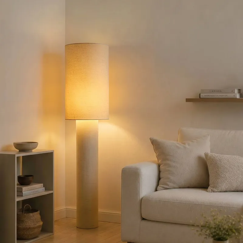 NOUS Living vloerlamp Daniel (Ø40x150 cm) Direct Verzonden