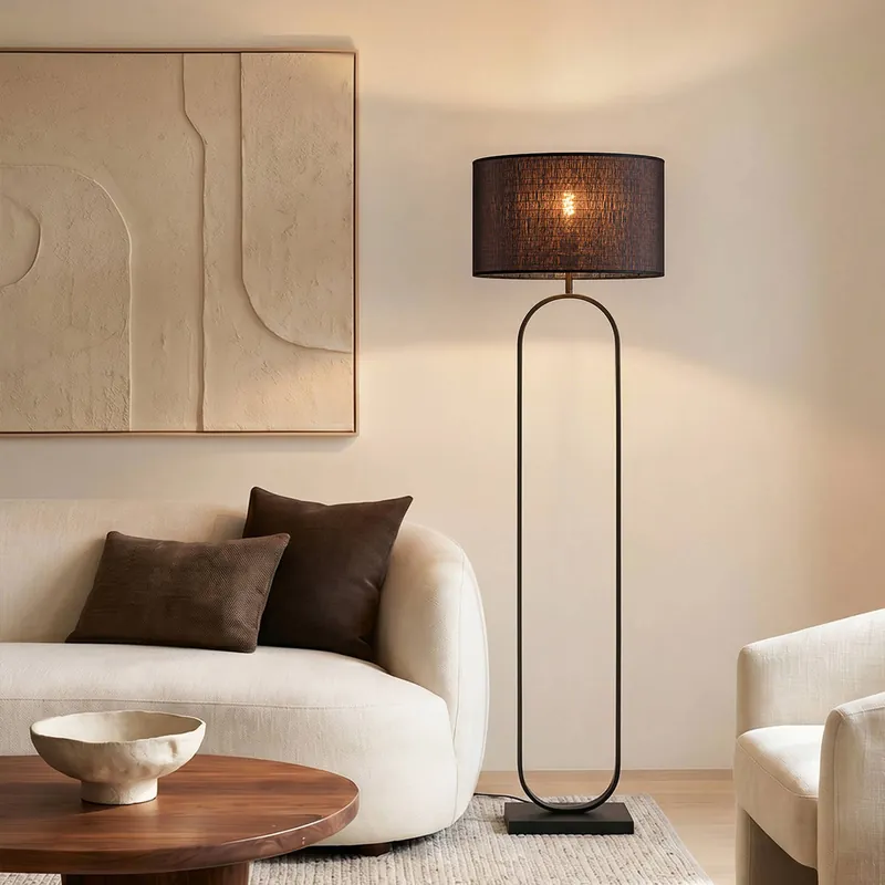 Superprijs NOUS Living vloerlamp Indy (Ø30x142 cm)
