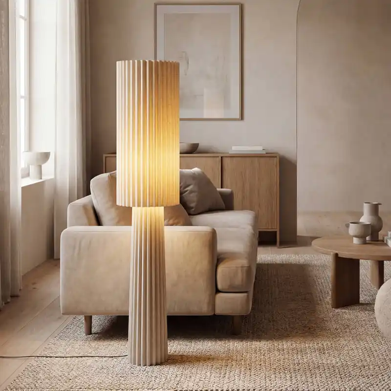 Beperkt Aanbod NOUS Living vloerlamp Koko (Ø30x120 cm)