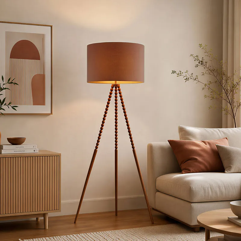 NOUS Living vloerlamp Karim (Ø50x151 cm) Beperkt Aanbod
