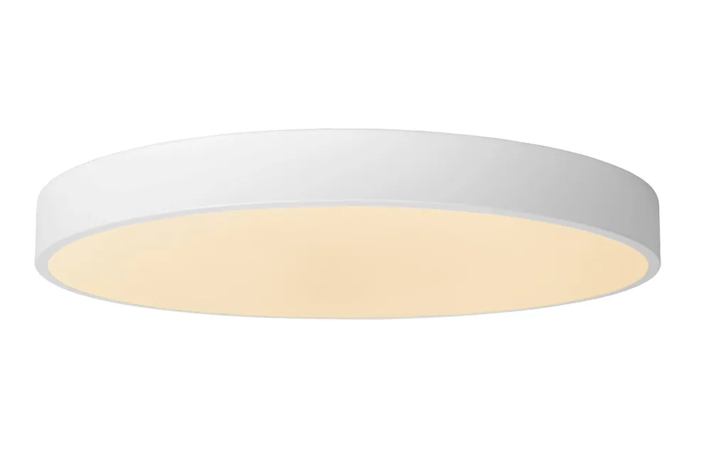 Beperkte Voorraad Lucide UNAR - Plafonnière - Ø49,5 cm - LED Dimb. - 1x36W 2700K - 3 StepDim - Wit