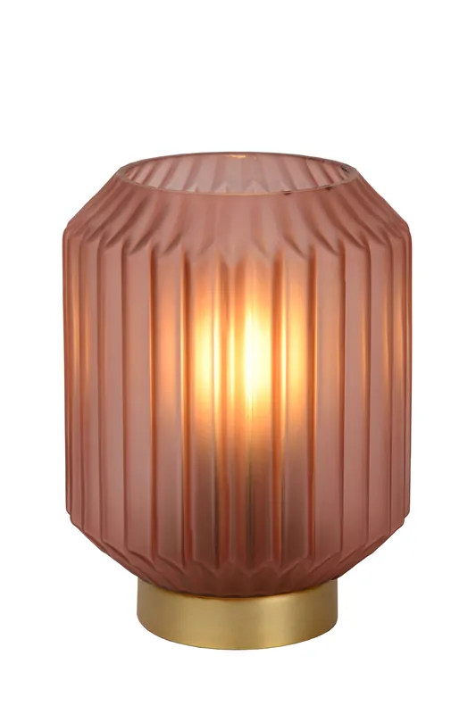 Lucide SUENO - Tafellamp - Ø 13 cm - 1xE14 - Roze Superprijs