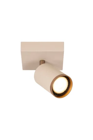Lucide REGINA - Plafondspot - 1xGU10 - Taupe Essential Lage Kosten
