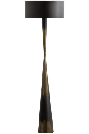 WOOOD vloerlamp Blackout Too - Zwart (151xø45 cm) Gecertificeerd
