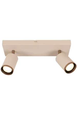 Premium Lucide REGINA - Plafondspot - 2xGU10 - Taupe Essential
