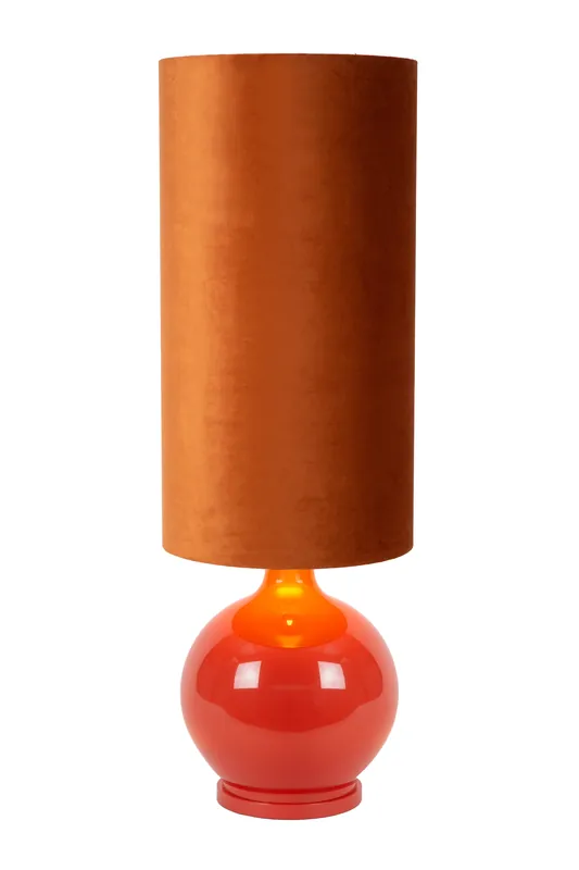 Populair Lucide ESTERAD - Vloerlamp - Ø 34 cm - 1xE27 - Oranje