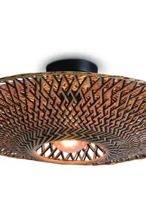 Good&Mojo plafondlamp Bali (Ø60x15 cm) Beperkt Aanbod