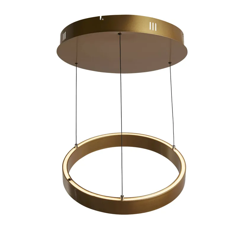 Hoge Kwaliteit Searchlight Electric hanglamp Layla - touchless dimmer - Goud