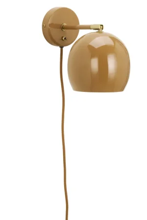 Madam Stoltz wandlamp oranje Premium