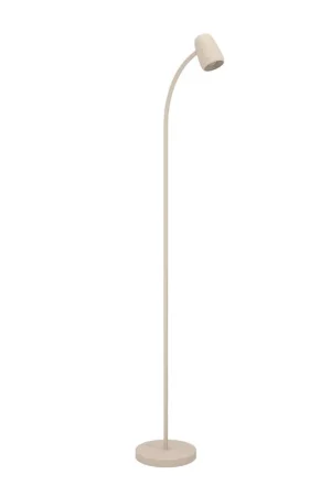 Weekendaanbieding EGLO Carlo Vloerlamp - E14 - 170 cm - Zandkleur/Beige/Crème - Kantelbaar