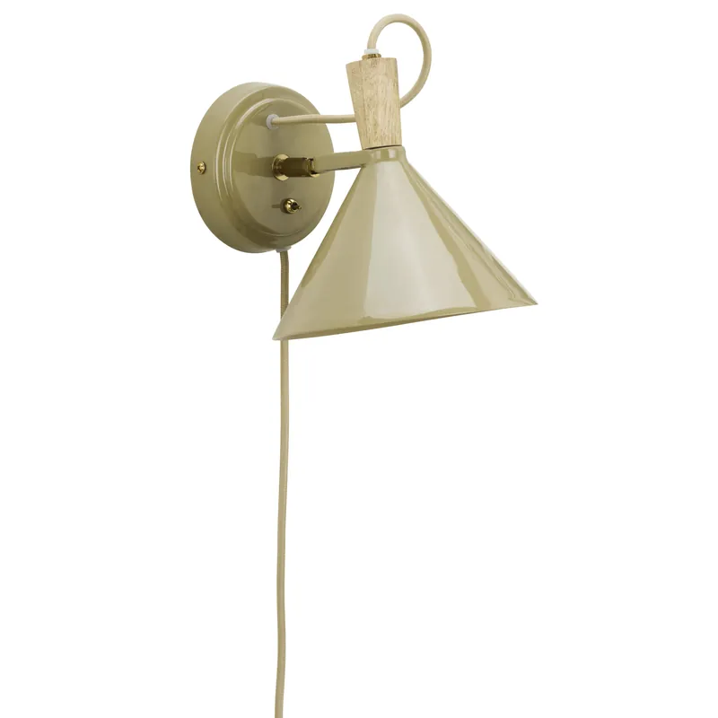 Madam Stoltz wandlamp groen Uitverkoop