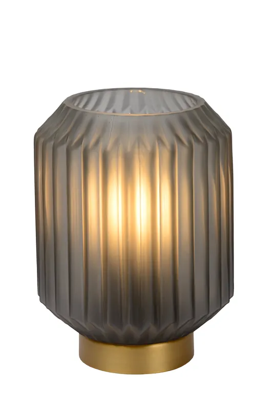 Favoriet Lucide SUENO - Tafellamp - Ø 13 cm - 1xE14 - Mat Grijs