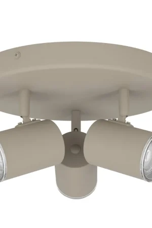 Gereduceerde Prijs EGLO Consuma 1 Opbouwspot - GU10 - Ø 25 cm - Zand
