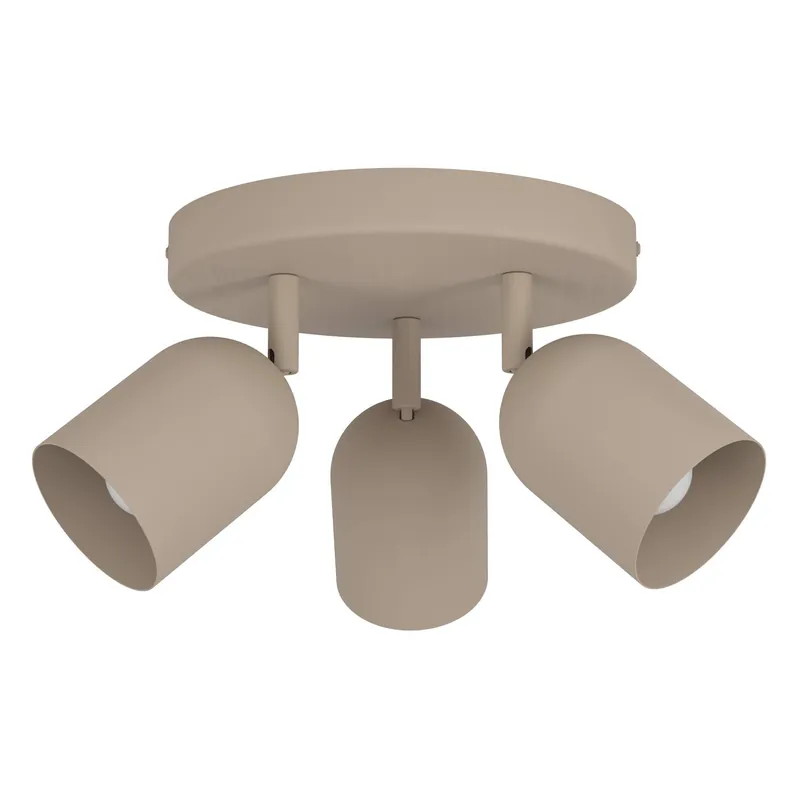 Korting EGLO Tilston Spot - E14 - Ø 25 cm - Zandkleur/Beige/Crème - Kantelbaar