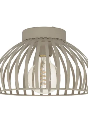 Bestseller EGLO Mogano 3 Plafondlamp - E27 - Ø 28 cm - Zandkleur - Staal
