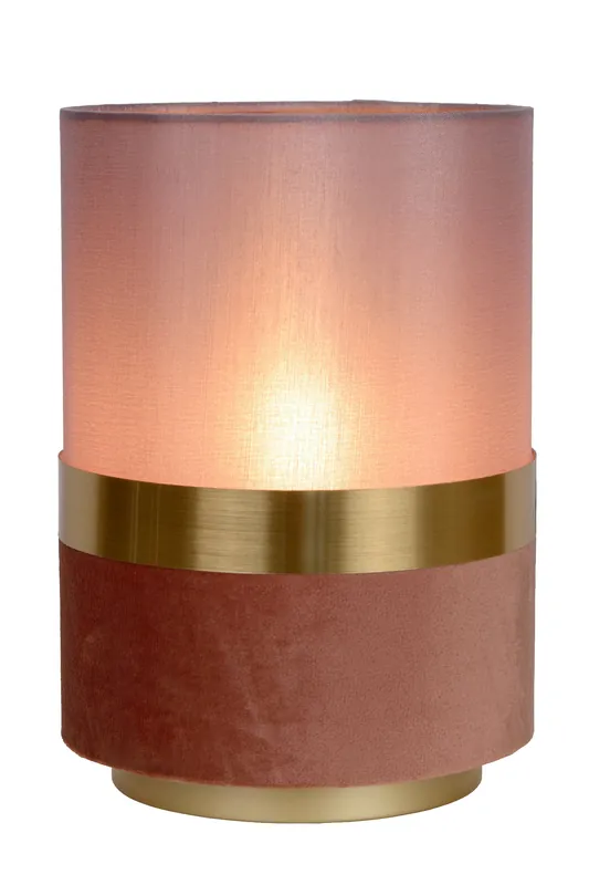 Lucide EXTRAVAGANZA TUSSE - Tafellamp - Ø 15 cm - 1xE14 - Roze Shop Nu