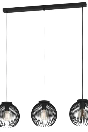 EGLO Venezuela-A Hanglamp - E27 - 93,5 cm - Zwart Express Levering