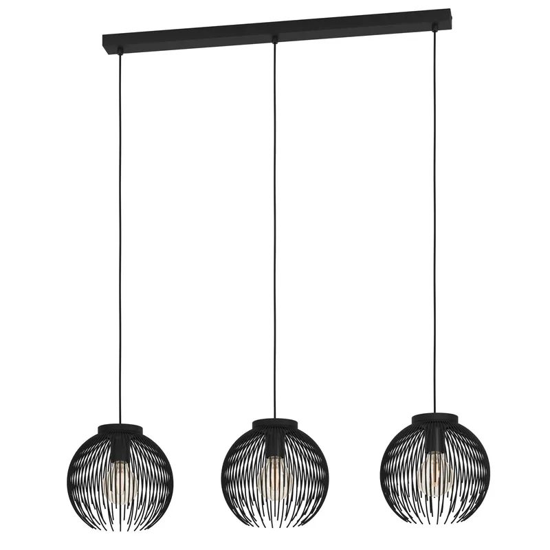 EGLO Venezuela-A Hanglamp - E27 - 93,5 cm - Zwart Express Levering