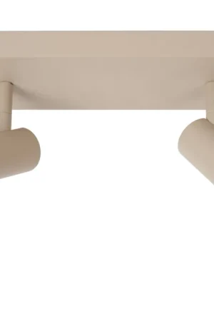 Weekendaanbieding Lucide GRADO - Plafondspot - 2xGU10 (MR11) - Taupe