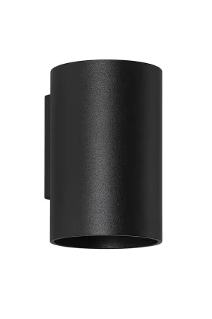 Op = Op Searchlight Electric Down ronde wandlamp (GU10) - zwart