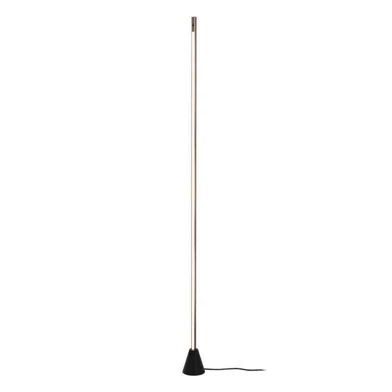 Bestseller Lucide EQUINOX - Vloerlamp - LED Dimb. - CCT - 1x26W 2700K/4000K - Handbewegingssensor - Koffie Vibes