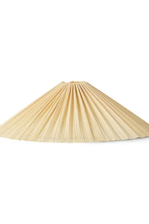 Tijdelijk Beschikbaar HKLIVING Plisse lamp shade - ivory