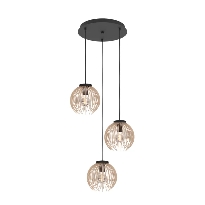 EGLO Venezuela-A Hanglamp - E27 - Ø 49.5 cm - Zandkleur Nieuw