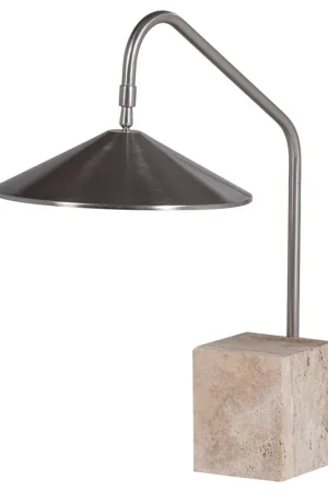 Direct Verzonden WOOOD Korn tafellamp metaal chrome
