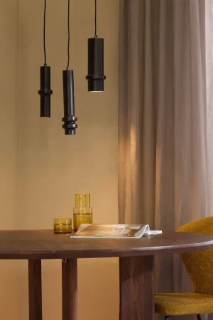 Speciale Aanbieding Studio LIVIT hanglamp Janne bruin (3-lichts)