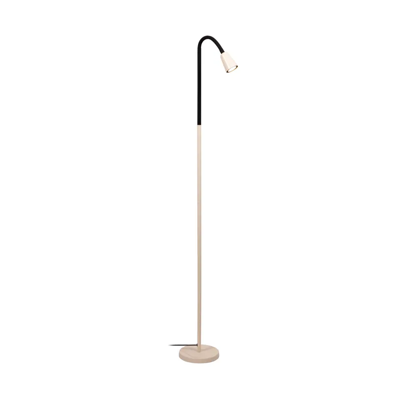 Op = Op Lucide JASPER - Vloerlamp - 1xGU10 - Beige Essential