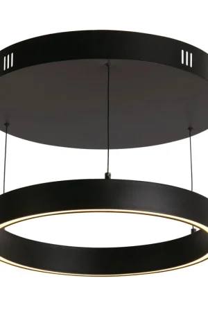 Searchlight Electric hanglamp Layla - touchless dimmer - Zwart Nu Kopen