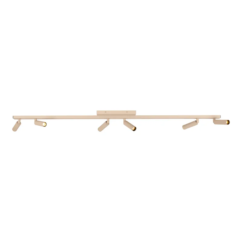 Korting Lucide KEONI - Plafondspot - 6xG9 - Taupe Essential
