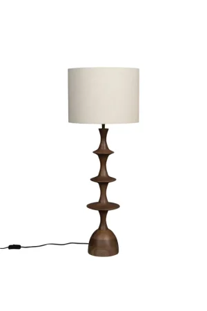 Dutchbone Cath tafellamp Hout Bruin Veilige Betaling