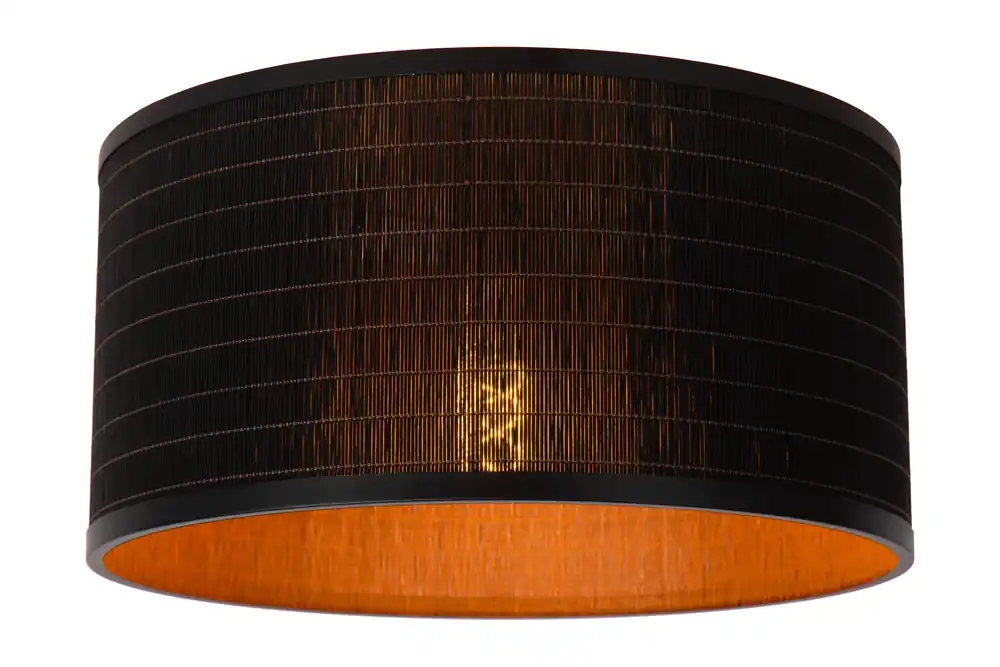 Lucide TAGALOG - Plafonnière - Ø 40 cm - 1xE27 - Zwart Koopje