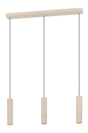 Bestseller EGLO Caminia Hanglamp - GU10 - 77 cm - Zandkleur Beige Goud