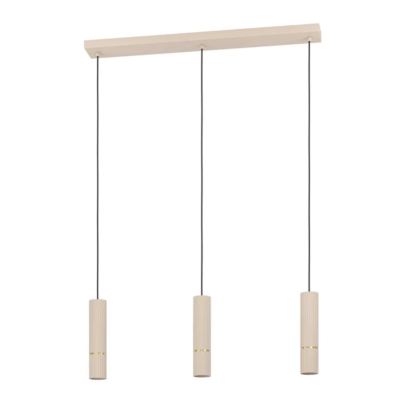 Bestseller EGLO Caminia Hanglamp - GU10 - 77 cm - Zandkleur Beige Goud
